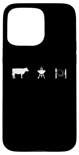 Farm to BBQ Grill to Kitchen Teller – Lustiges Grillen Hülle für iPhone 15 Pro Max Farm to BBQ Grill to Kitchen Teller – Lustiges Grillen Hülle für iPhone 15 Pro Max von Funny Grill Apparel for Smoking Meat