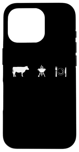 Farm to BBQ Grill to Kitchen Teller – Lustiges Grillen Hülle für iPhone 16 Pro Farm to BBQ Grill to Kitchen Teller – Lustiges Grillen Hülle für iPhone 16 Pro von Funny Grill Apparel for Smoking Meat