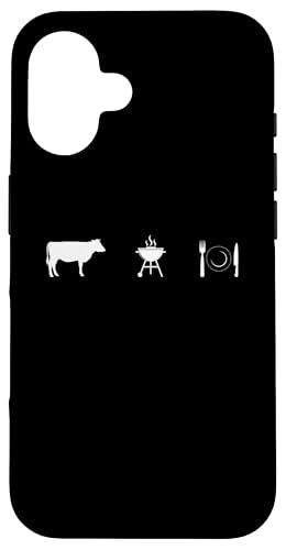 Farm to BBQ Grill to Kitchen Teller – Lustiges Grillen Hülle für iPhone 16 Farm to BBQ Grill to Kitchen Teller – Lustiges Grillen Hülle für iPhone 16 von Funny Grill Apparel for Smoking Meat