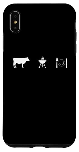 Farm to BBQ Grill to Kitchen Teller – Lustiges Grillen Hülle für iPhone XS Max Farm to BBQ Grill to Kitchen Teller – Lustiges Grillen Hülle für iPhone XS Max von Funny Grill Apparel for Smoking Meat