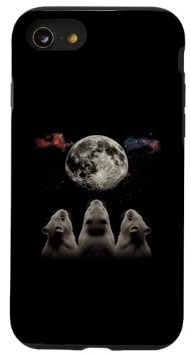Hülle für iPhone SE (2020) / 7 / 8 Meerschweinchen Haustier Heulender Mond von Funny Howling At The Moon Gifts