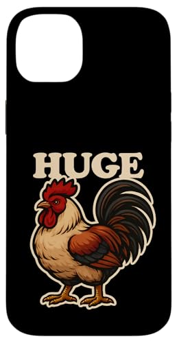 Huge Cock Crass Adult Humor Huhn Tier Sarkasmus Hülle für iPhone 14 Plus von Funny Huge Cock Rooster