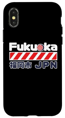 Fukuoka, Japan-Stadt Hülle für iPhone X/XS von Funny Japan Gifts