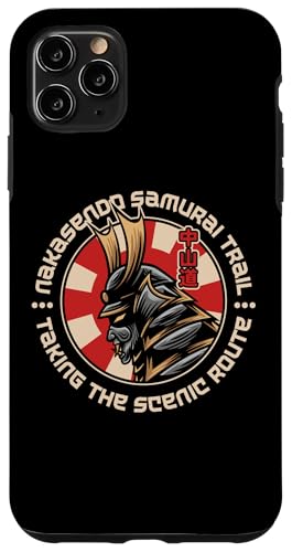 Nakasendo Samurai Trail, Japanischer Krieger, Wanderer aus der Edo-Zeit Hülle für iPhone 11 Pro Max Nakasendo Samurai Trail, Japanischer Krieger, Wanderer aus der Edo-Zeit Hülle für iPhone 11 Pro Max von Funny Japan Gifts