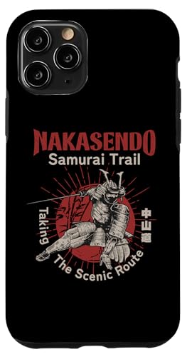Nakasendo Samurai Trail, Japanischer Krieger, Wanderer aus der Edo-Zeit Hülle für iPhone 11 Pro Nakasendo Samurai Trail, Japanischer Krieger, Wanderer aus der Edo-Zeit Hülle für iPhone 11 Pro von Funny Japan Gifts