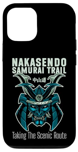 Nakasendo Samurai Trail, Japanischer Krieger, Wanderer aus der Edo-Zeit Hülle für iPhone 12/12 Pro Nakasendo Samurai Trail, Japanischer Krieger, Wanderer aus der Edo-Zeit Hülle für iPhone 12/12 Pro von Funny Japan Gifts