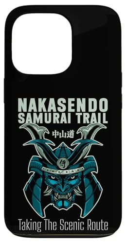 Nakasendo Samurai Trail, Japanischer Krieger, Wanderer aus der Edo-Zeit Hülle für iPhone 13 Pro Nakasendo Samurai Trail, Japanischer Krieger, Wanderer aus der Edo-Zeit Hülle für iPhone 13 Pro von Funny Japan Gifts