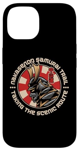 Nakasendo Samurai Trail, Japanischer Krieger, Wanderer aus der Edo-Zeit Hülle für iPhone 14 Nakasendo Samurai Trail, Japanischer Krieger, Wanderer aus der Edo-Zeit Hülle für iPhone 14 von Funny Japan Gifts