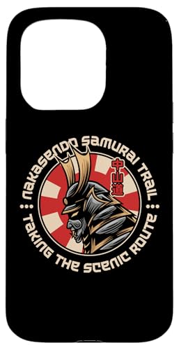 Nakasendo Samurai Trail, Japanischer Krieger, Wanderer aus der Edo-Zeit Hülle für iPhone 15 Pro Nakasendo Samurai Trail, Japanischer Krieger, Wanderer aus der Edo-Zeit Hülle für iPhone 15 Pro von Funny Japan Gifts