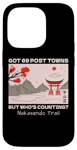 Nakasendo Trail Post Towns — Reisen nach Japan Hülle für iPhone 14 Pro von Funny Japan Gifts