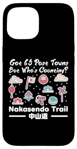 Nakasendo Trail Post Towns — Reisen nach Japan Hülle für iPhone 15 von Funny Japan Gifts