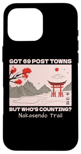 Nakasendo Trail Post Towns — Reisen nach Japan Hülle für iPhone 16 Pro Max von Funny Japan Gifts