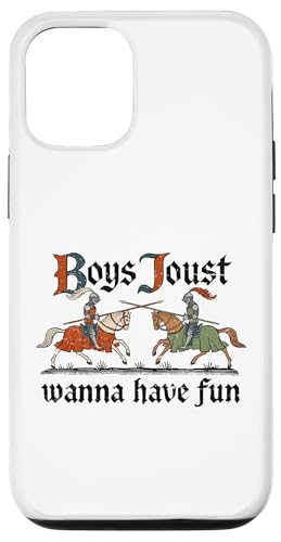 Boys Joust Wanna Have Fun. Mittelalterlicher Kampf. Hülle für iPhone 12/12 Pro Boys Joust Wanna Have Fun. Mittelalterlicher Kampf. Hülle für iPhone 12/12 Pro von Funny Jokes And Cute Pun Designs