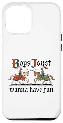 Boys Joust Wanna Have Fun. Mittelalterlicher Kampf. Hülle für iPhone 12 Pro Max Boys Joust Wanna Have Fun. Mittelalterlicher Kampf. Hülle für iPhone 12 Pro Max von Funny Jokes And Cute Pun Designs