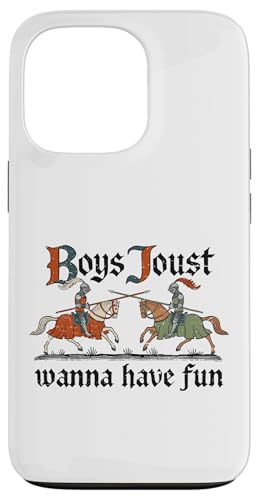 Boys Joust Wanna Have Fun. Mittelalterlicher Kampf. Hülle für iPhone 13 Pro Boys Joust Wanna Have Fun. Mittelalterlicher Kampf. Hülle für iPhone 13 Pro von Funny Jokes And Cute Pun Designs
