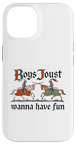 Boys Joust Wanna Have Fun. Mittelalterlicher Kampf. Hülle für iPhone 14 Boys Joust Wanna Have Fun. Mittelalterlicher Kampf. Hülle für iPhone 14 von Funny Jokes And Cute Pun Designs