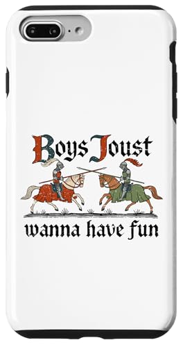 Boys Joust Wanna Have Fun. Mittelalterlicher Kampf. Hülle für iPhone 7 Plus/8 Plus Boys Joust Wanna Have Fun. Mittelalterlicher Kampf. Hülle für iPhone 7 Plus/8 Plus von Funny Jokes And Cute Pun Designs