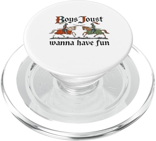 Boys Joust Wanna Have Fun. Mittelalterlicher Kampf. PopSockets PopGrip für MagSafe Boys Joust Wanna Have Fun. Mittelalterlicher Kampf. PopSockets PopGrip für MagSafe von Funny Jokes And Cute Pun Designs