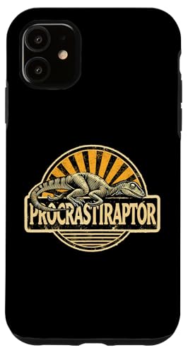 Procrastiraptor Procrastination Dinosaurier Hülle für iPhone 11 Procrastiraptor Procrastination Dinosaurier Hülle für iPhone 11 von Funny Jokes And Cute Pun Designs