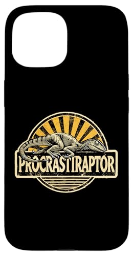 Procrastiraptor Procrastination Dinosaurier Hülle für iPhone 15 Procrastiraptor Procrastination Dinosaurier Hülle für iPhone 15 von Funny Jokes And Cute Pun Designs