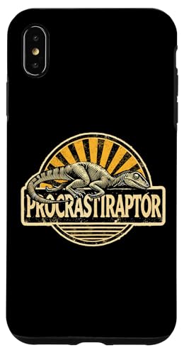 Procrastiraptor Procrastination Dinosaurier Hülle für iPhone XS Max Procrastiraptor Procrastination Dinosaurier Hülle für iPhone XS Max von Funny Jokes And Cute Pun Designs
