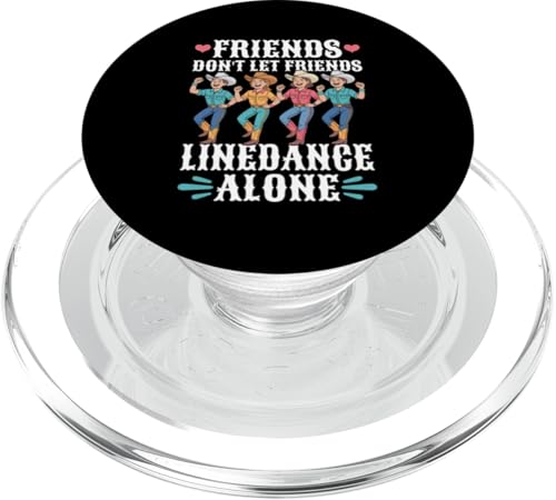 Line Dance Country Western Line Dance Friends PopSockets PopGrip für MagSafe Line Dance Country Western Line Dance Friends PopSockets PopGrip für MagSafe von Funny Line Dancing Gifts