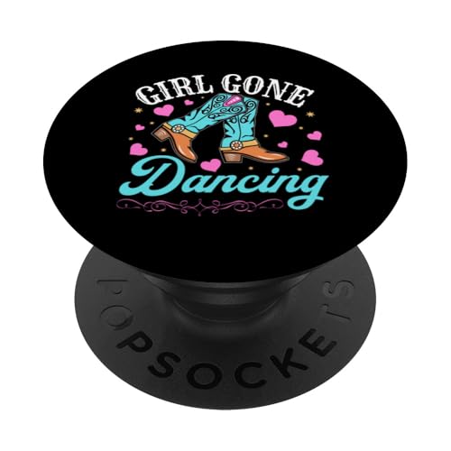 Line Dance Country Western Line Dance für Mädchen PopSockets Klebender PopGrip Line Dance Country Western Line Dance für Mädchen PopSockets Klebender PopGrip von Funny Line Dancing Gifts