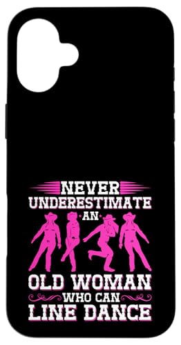 Line Dance Country Western Line Dance für alte Frauen Hülle für iPhone 16 Plus Line Dance Country Western Line Dance für alte Frauen Hülle für iPhone 16 Plus von Funny Line Dancing Gifts