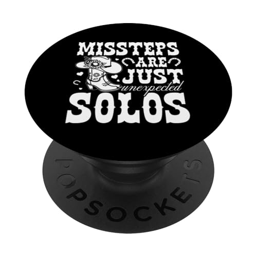 Line Dancing Country Western Line Dance Fehltritte PopSockets Klebender PopGrip Line Dancing Country Western Line Dance Fehltritte PopSockets Klebender PopGrip von Funny Line Dancing Gifts