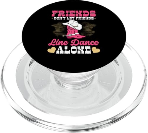 Line Dancing Friends Country Western Line Dance PopSockets PopGrip für MagSafe Line Dancing Friends Country Western Line Dance PopSockets PopGrip für MagSafe von Funny Line Dancing Gifts