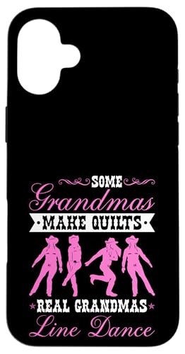 Line Dancing Oma Country Western Line Dance Hülle für iPhone 16 Plus Line Dancing Oma Country Western Line Dance Hülle für iPhone 16 Plus von Funny Line Dancing Gifts