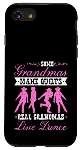 Line Dancing Oma Country Western Line Dance Hülle für iPhone SE (2020) / 7 / 8 von Funny Line Dancing Gifts