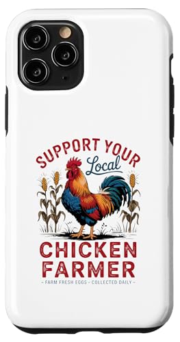Eier sind meine Liebessprache – Unterstützen Sie kleine Herdenbauern Hülle für iPhone 11 Pro Eier sind meine Liebessprache – Unterstützen Sie kleine Herdenbauern Hülle für iPhone 11 Pro von Funny Local Chicken Farmer Retro Funny Chicken