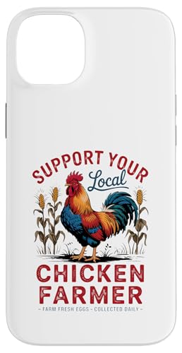 Eier sind meine Liebessprache – Unterstützen Sie kleine Herdenbauern Hülle für iPhone 14 Plus Eier sind meine Liebessprache – Unterstützen Sie kleine Herdenbauern Hülle für iPhone 14 Plus von Funny Local Chicken Farmer Retro Funny Chicken