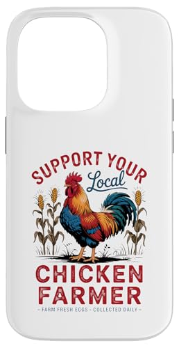 Eier sind meine Liebessprache – Unterstützen Sie kleine Herdenbauern Hülle für iPhone 14 Pro Eier sind meine Liebessprache – Unterstützen Sie kleine Herdenbauern Hülle für iPhone 14 Pro von Funny Local Chicken Farmer Retro Funny Chicken