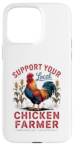 Eier sind meine Liebessprache – Unterstützen Sie kleine Herdenbauern Hülle für iPhone 15 Pro Max Eier sind meine Liebessprache – Unterstützen Sie kleine Herdenbauern Hülle für iPhone 15 Pro Max von Funny Local Chicken Farmer Retro Funny Chicken