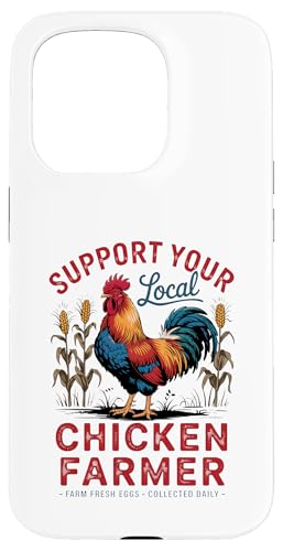 Eier sind meine Liebessprache – Unterstützen Sie kleine Herdenbauern Hülle für iPhone 15 Pro Eier sind meine Liebessprache – Unterstützen Sie kleine Herdenbauern Hülle für iPhone 15 Pro von Funny Local Chicken Farmer Retro Funny Chicken