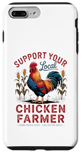 Eier sind meine Liebessprache – Unterstützen Sie kleine Herdenbauern Hülle für iPhone 7 Plus/8 Plus Eier sind meine Liebessprache – Unterstützen Sie kleine Herdenbauern Hülle für iPhone 7 Plus/8 Plus von Funny Local Chicken Farmer Retro Funny Chicken