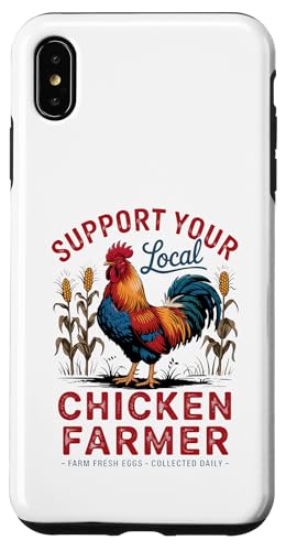 Eier sind meine Liebessprache – Unterstützen Sie kleine Herdenbauern Hülle für iPhone XS Max Eier sind meine Liebessprache – Unterstützen Sie kleine Herdenbauern Hülle für iPhone XS Max von Funny Local Chicken Farmer Retro Funny Chicken
