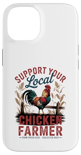 Farm Fresh Eggs - Lustiger Hühnerliebhaber im Retro-Stil Hülle für iPhone 14 Farm Fresh Eggs - Lustiger Hühnerliebhaber im Retro-Stil Hülle für iPhone 14 von Funny Local Chicken Farmer Retro Funny Chicken