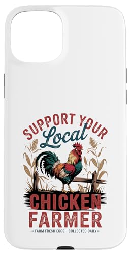 Farm Fresh Eggs - Lustiger Hühnerliebhaber im Retro-Stil Hülle für iPhone 15 Plus Farm Fresh Eggs - Lustiger Hühnerliebhaber im Retro-Stil Hülle für iPhone 15 Plus von Funny Local Chicken Farmer Retro Funny Chicken