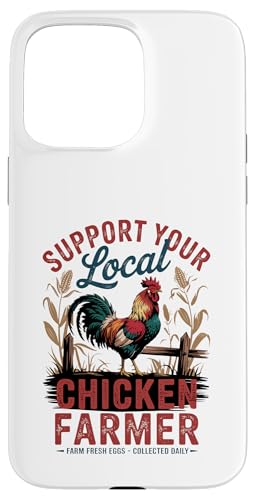 Farm Fresh Eggs - Lustiger Hühnerliebhaber im Retro-Stil Hülle für iPhone 15 Pro Max von Funny Local Chicken Farmer Retro Funny Chicken