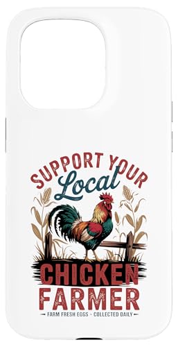Farm Fresh Eggs - Lustiger Hühnerliebhaber im Retro-Stil Hülle für iPhone 15 Pro Farm Fresh Eggs - Lustiger Hühnerliebhaber im Retro-Stil Hülle für iPhone 15 Pro von Funny Local Chicken Farmer Retro Funny Chicken