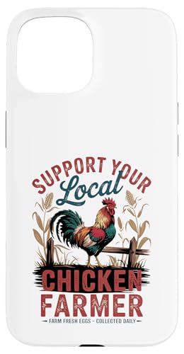 Farm Fresh Eggs - Lustiger Hühnerliebhaber im Retro-Stil Hülle für iPhone 15 Farm Fresh Eggs - Lustiger Hühnerliebhaber im Retro-Stil Hülle für iPhone 15 von Funny Local Chicken Farmer Retro Funny Chicken