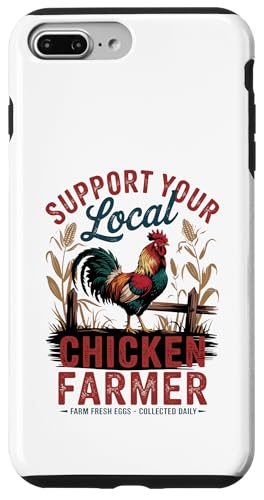 Farm Fresh Eggs - Lustiger Hühnerliebhaber im Retro-Stil Hülle für iPhone 7 Plus/8 Plus Farm Fresh Eggs - Lustiger Hühnerliebhaber im Retro-Stil Hülle für iPhone 7 Plus/8 Plus von Funny Local Chicken Farmer Retro Funny Chicken