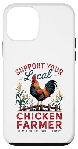 Fresh Eggs Daily - Local Chicken Keeper Vintage Farm Hülle für iPhone 12 mini von Funny Local Chicken Farmer Retro Funny Chicken