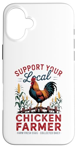 Fresh Eggs Daily - Local Chicken Keeper Vintage Farm Hülle für iPhone 16 Plus Fresh Eggs Daily - Local Chicken Keeper Vintage Farm Hülle für iPhone 16 Plus von Funny Local Chicken Farmer Retro Funny Chicken
