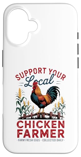 Fresh Eggs Daily - Local Chicken Keeper Vintage Farm Hülle für iPhone 16 Fresh Eggs Daily - Local Chicken Keeper Vintage Farm Hülle für iPhone 16 von Funny Local Chicken Farmer Retro Funny Chicken
