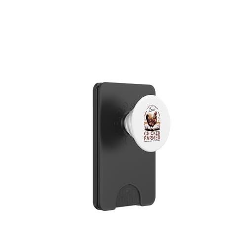 Lokaler Eierhändler Hühnerbauer Geflügelfarm frische Eier PopSockets PopWallet für MagSafe von Funny Local Chicken Farmer Retro Funny Chicken