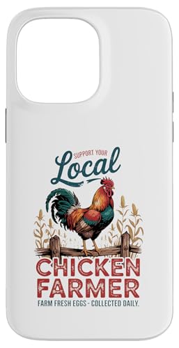 Vintage Unterstützen Sie Ihren lokalen Hühnerzüchter Hülle für iPhone 14 Pro Max Vintage Unterstützen Sie Ihren lokalen Hühnerzüchter Hülle für iPhone 14 Pro Max von Funny Local Chicken Farmer Retro Funny Chicken